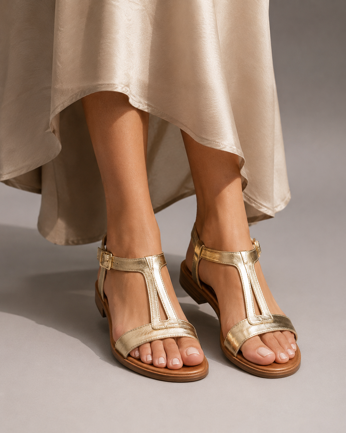 SANDALIAS BRISA DORADA | ELEGANCIA LUMINOSA